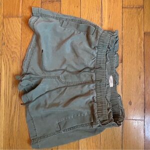 Loft Olive Green Casual Shorts